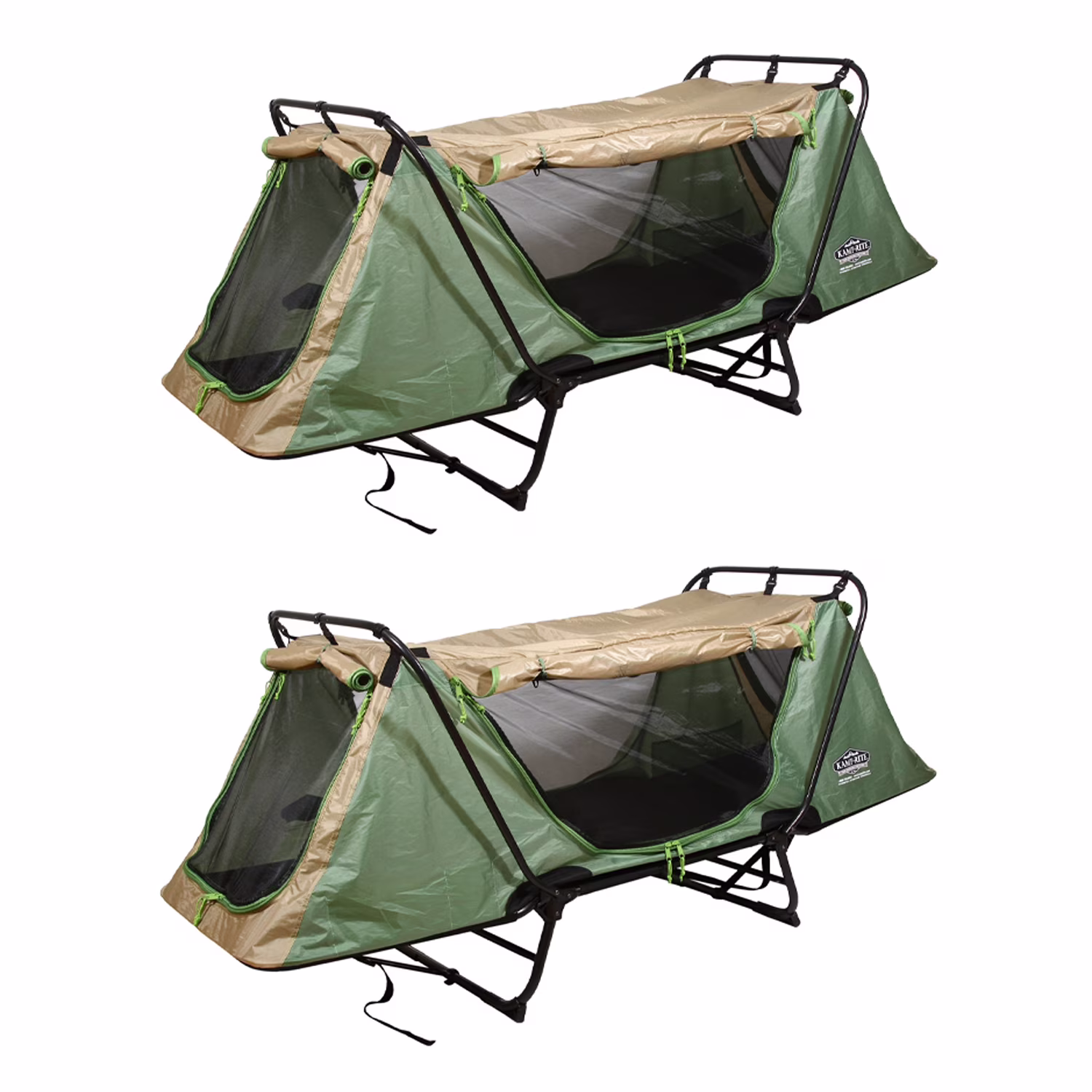 Kamp - Rite Original Portable Versatile Cot, Chair, & Tent, Green (2)