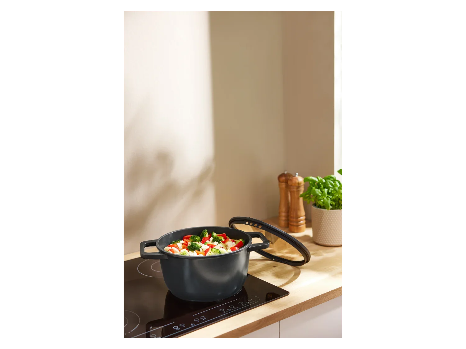 SILVERCREST Faitout en fonte d'aluminium,  24 cm