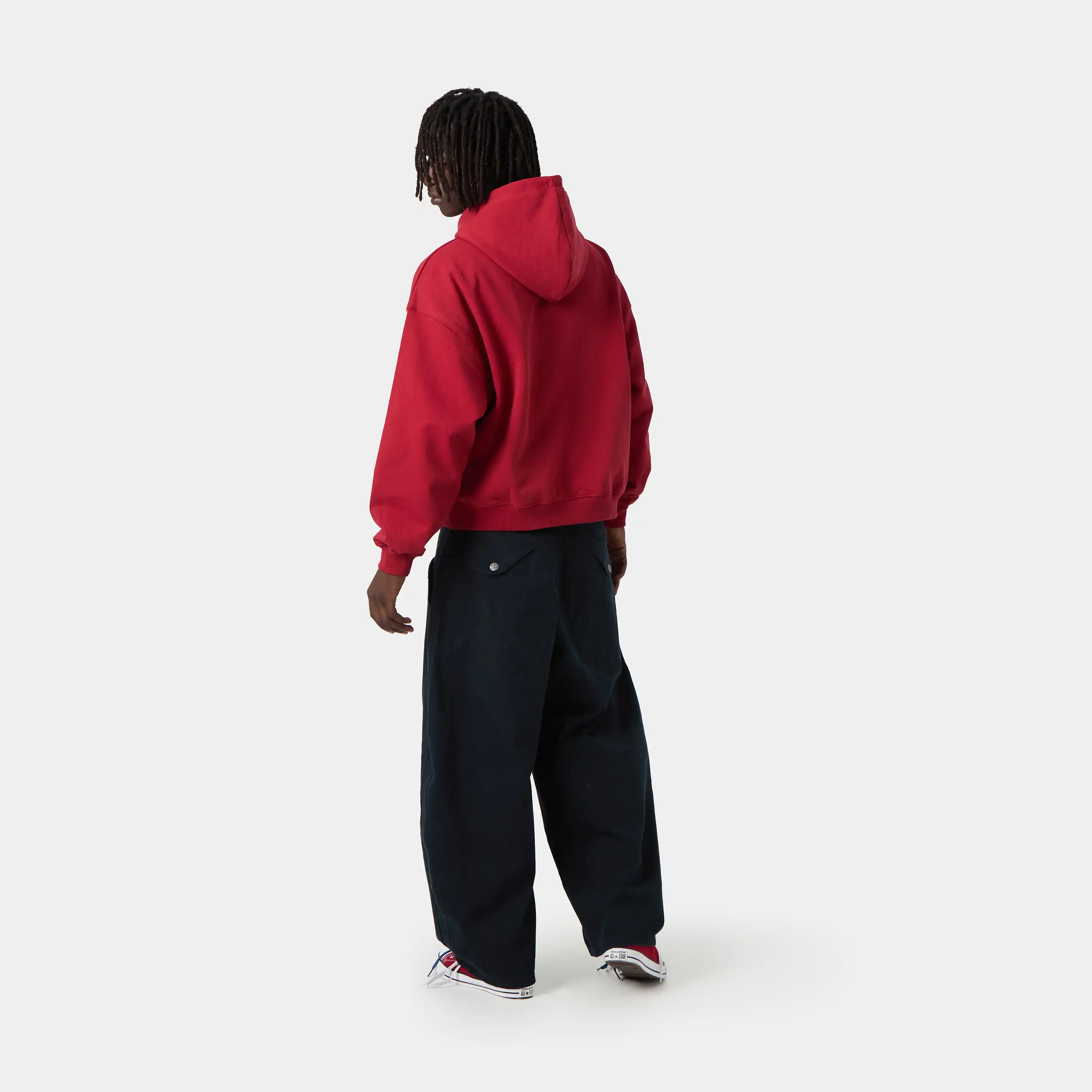 Brook Cherry Oversized Hoodie