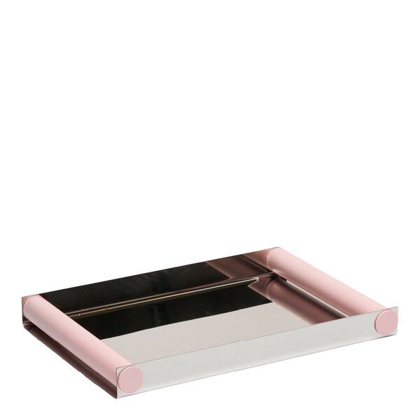Ray brett Disco 20,5x30 cm polert stål/creole pink