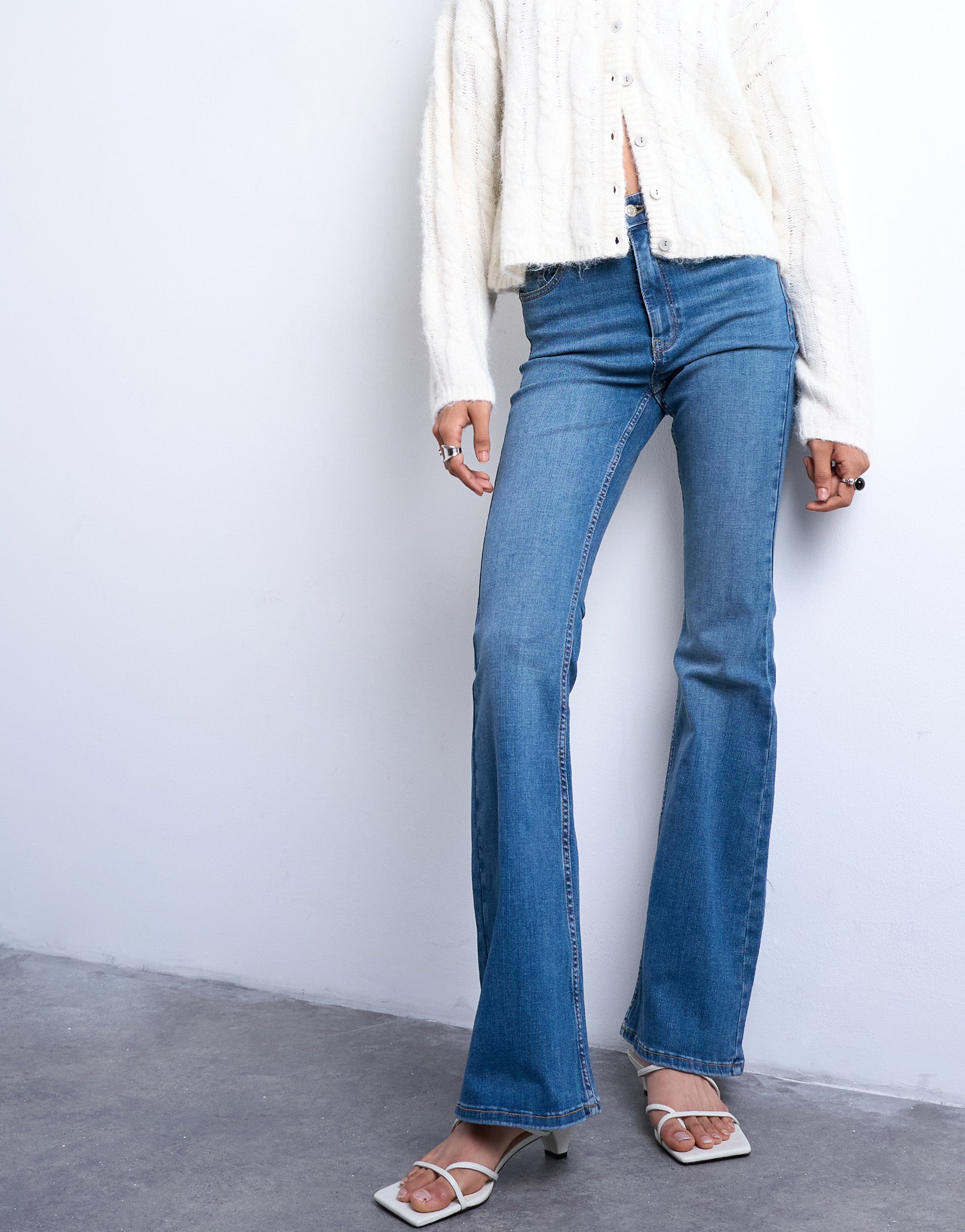 VERO MODA® TSJAMIE High rise Flared Fit Jeans