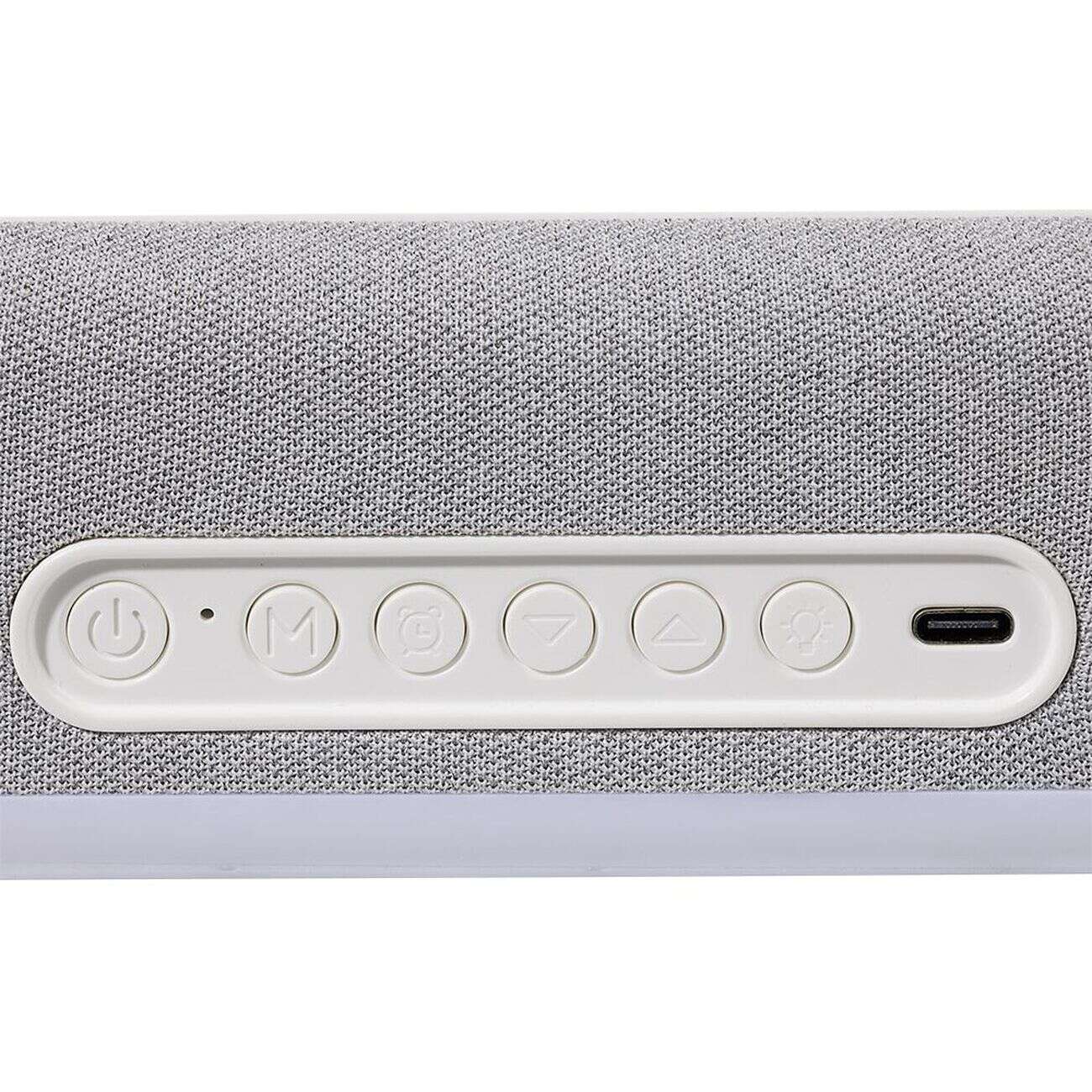 Réveil digital 4 en 1 gris