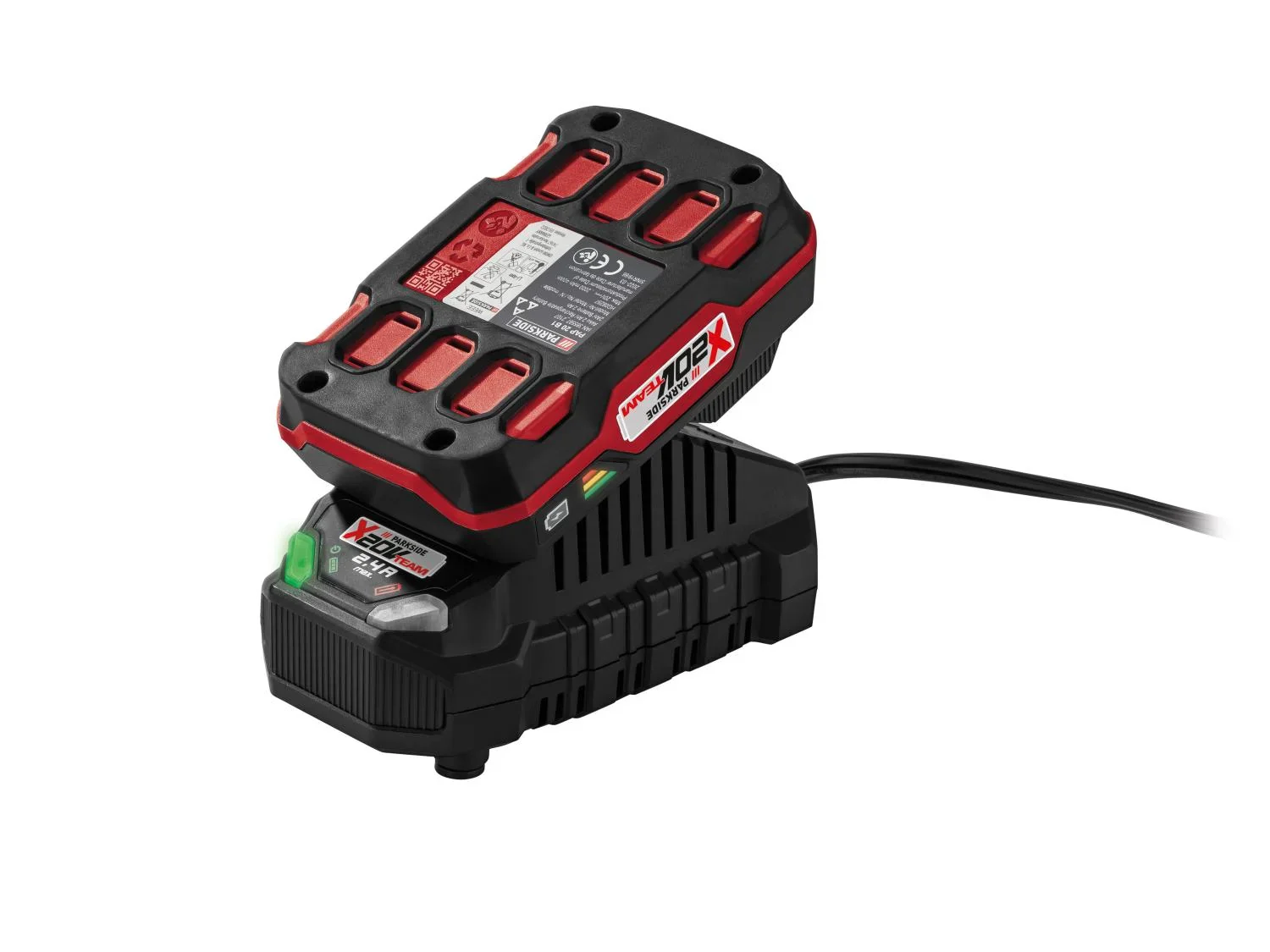 PARKSIDE Batterie 20 V / 2 Ah PAP 20 B1 et chargeur PLG 20 C1