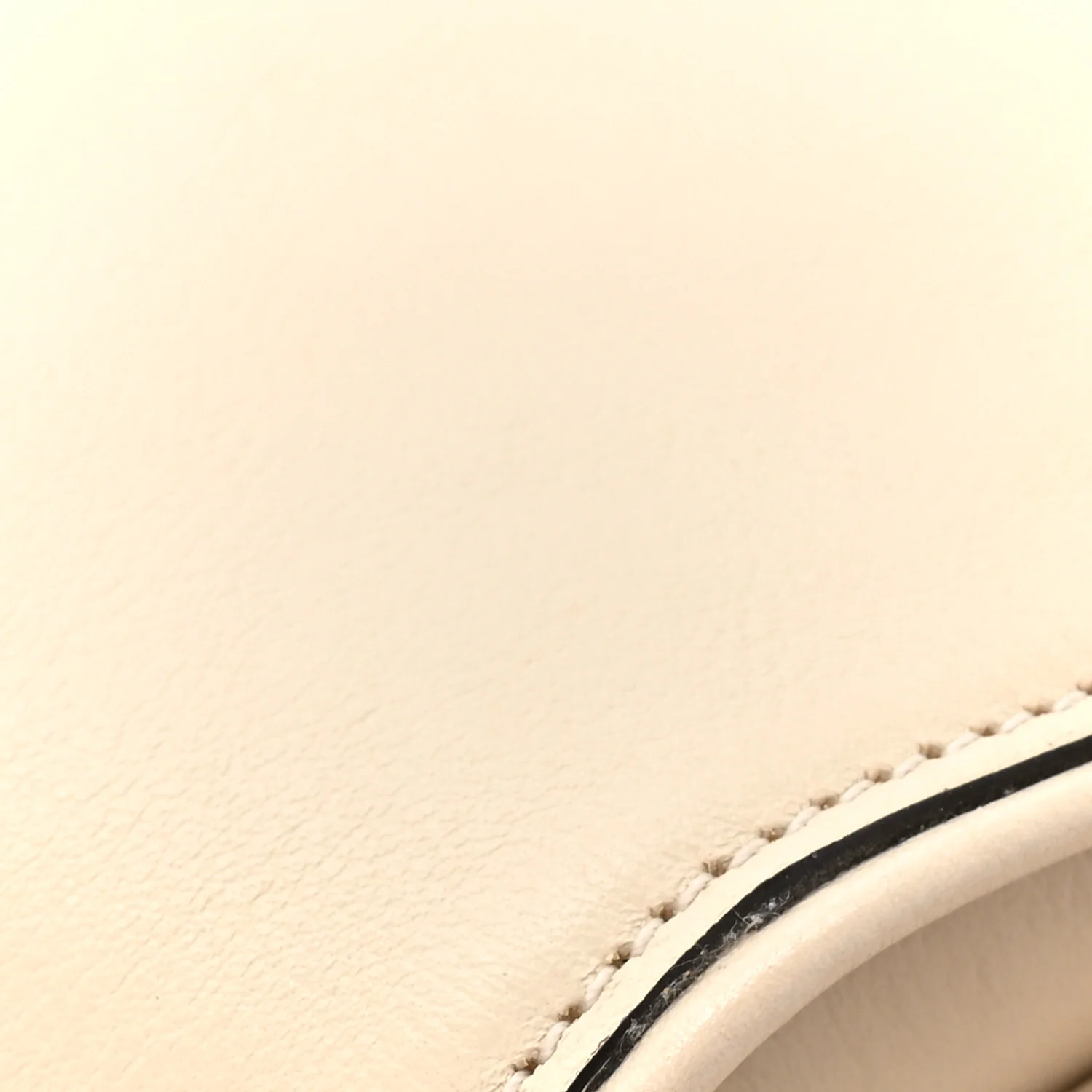 Roxy Calfskin Blondie Chain Shoulder Flap Bag Mystic White