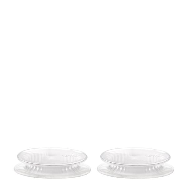 Stretch top 8,5 cm hvit 2 stk