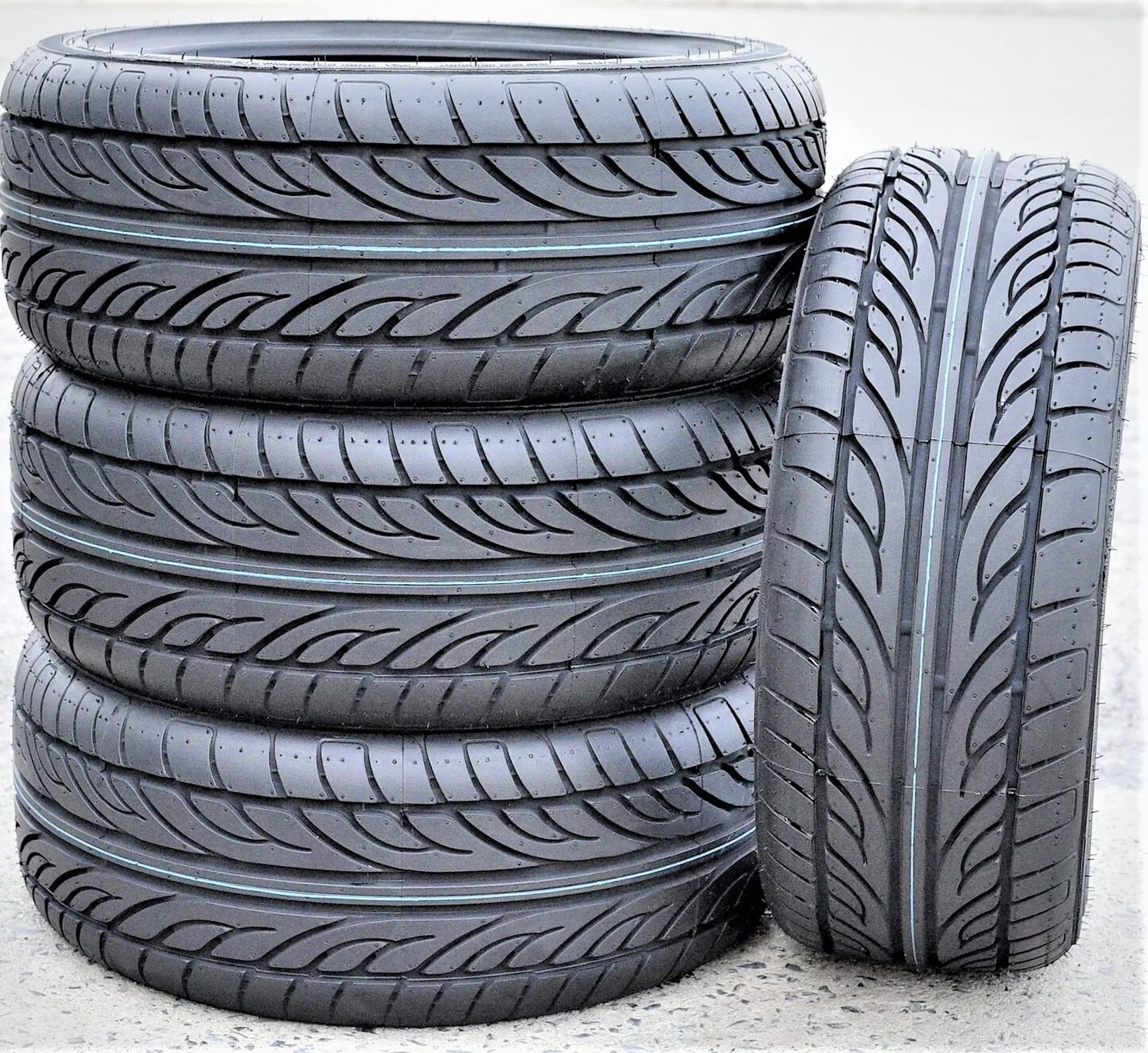 Pair of 2 (TWO) Hena 215/45R17 ZR 91W XL A/S High Performance Tires Fits: 2011-13 Honda Civic Si, 2010-11 Toyota Prius Base - Image 9