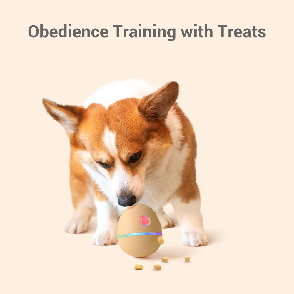 Modern Fashion TPU Dog Treat Dispenser Eco-Friendly PC Interactive Wobble Toy