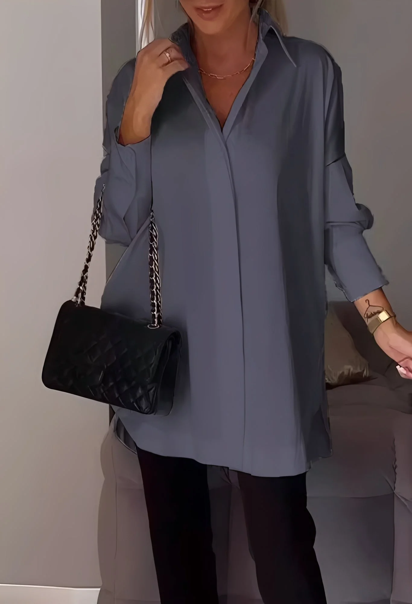 Lauren - Chemise élégante à manches longues
