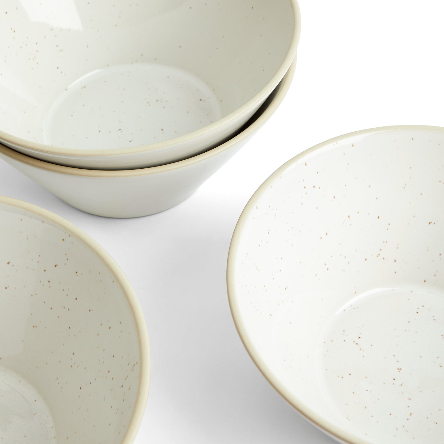 Urban Dining Bowl White, Set of 4