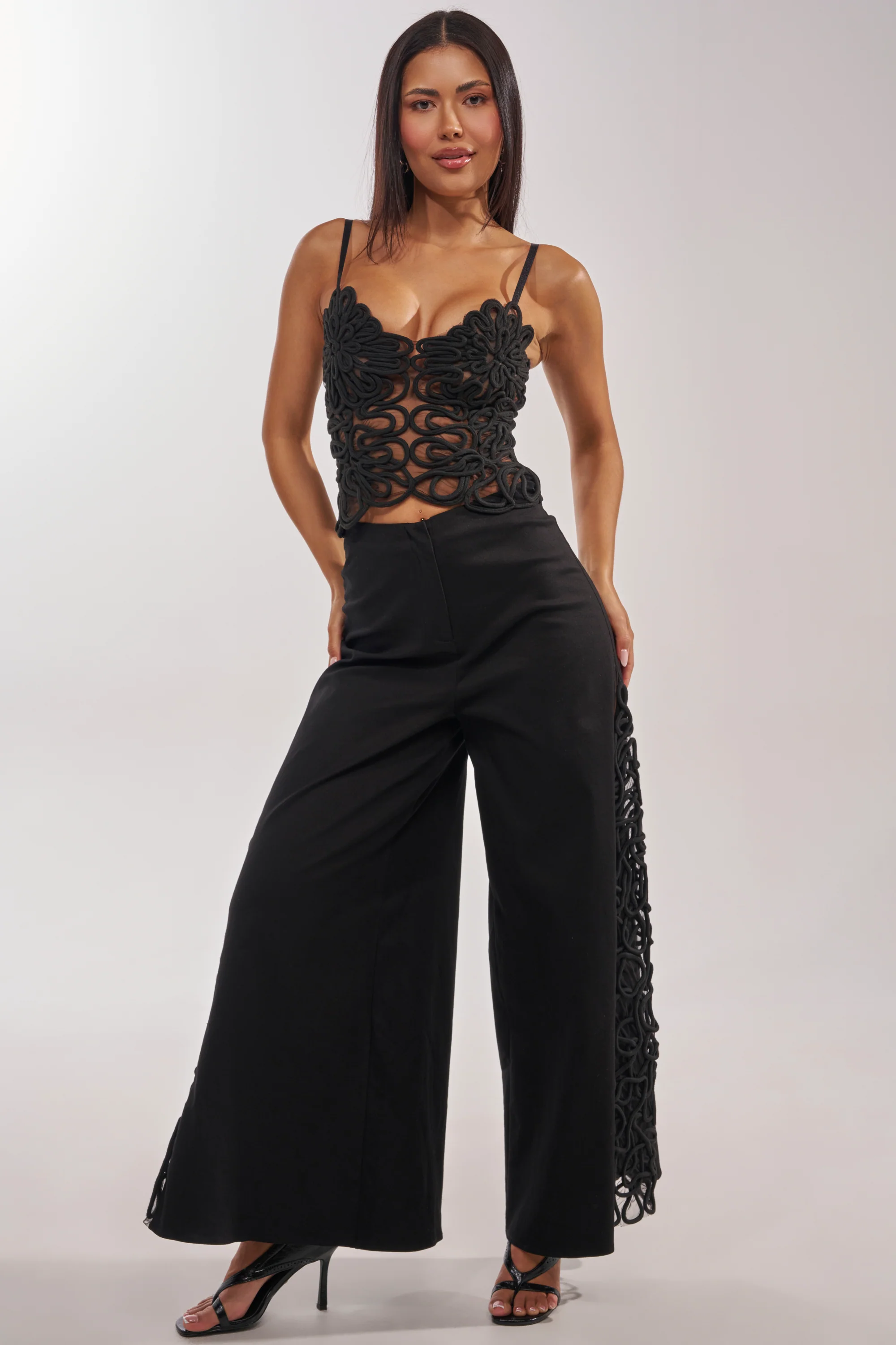 ITS GIVING ROPE DETAIL TROUSER - Akira Store