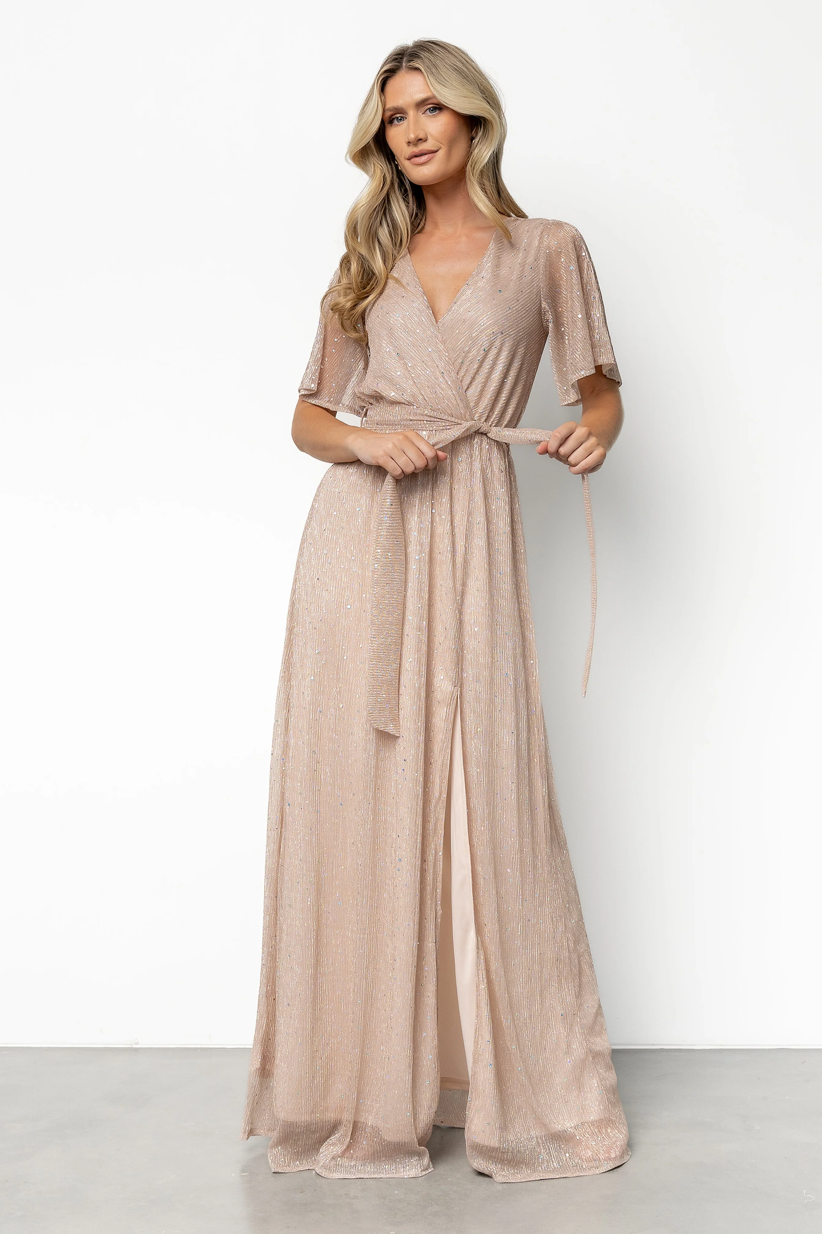 Grace Sparkle Gown | Champagne