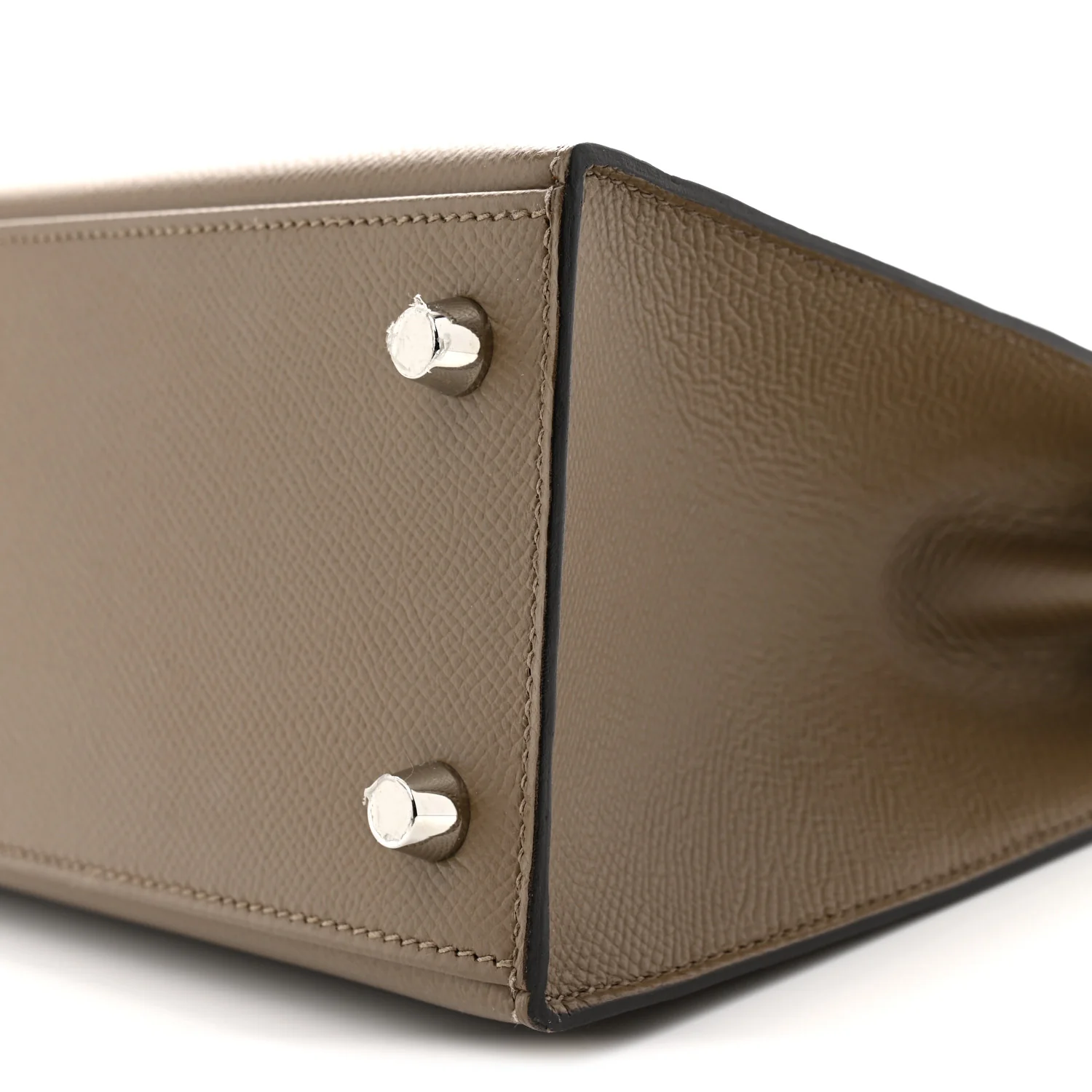Epsom Tri-Color Kelly Sellier 25 Etoupe Alezan Biscuit