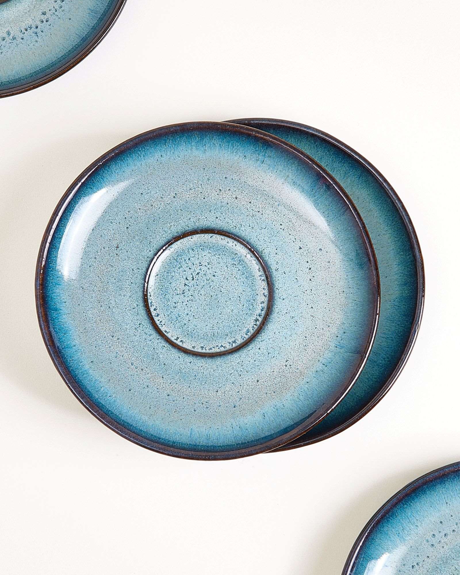 MADEIRA - LARGE SAUCER CLASSIC GREEN-BLUE
