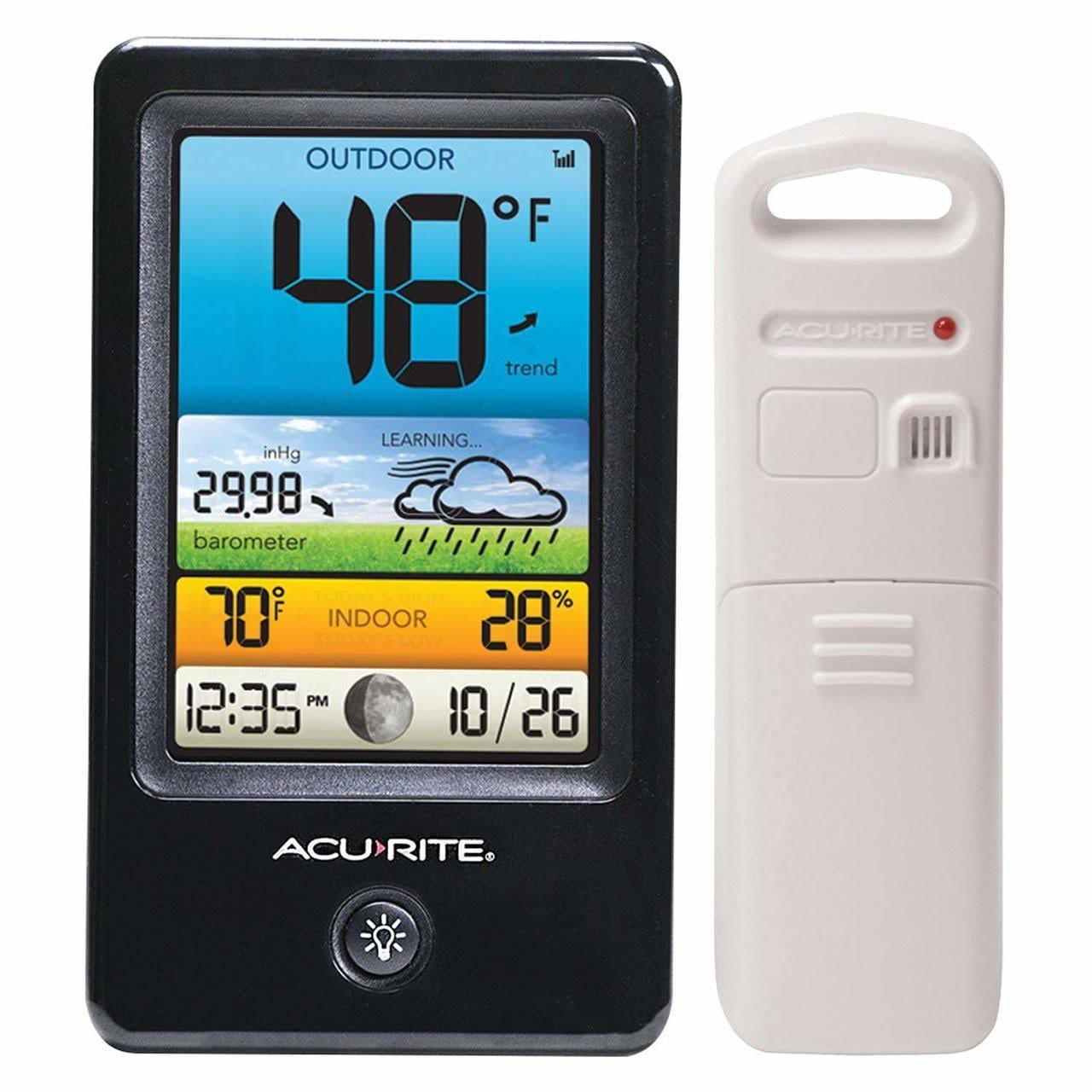 Acurite Wireless Color Forecaster with Temperature & Humidity - Each
