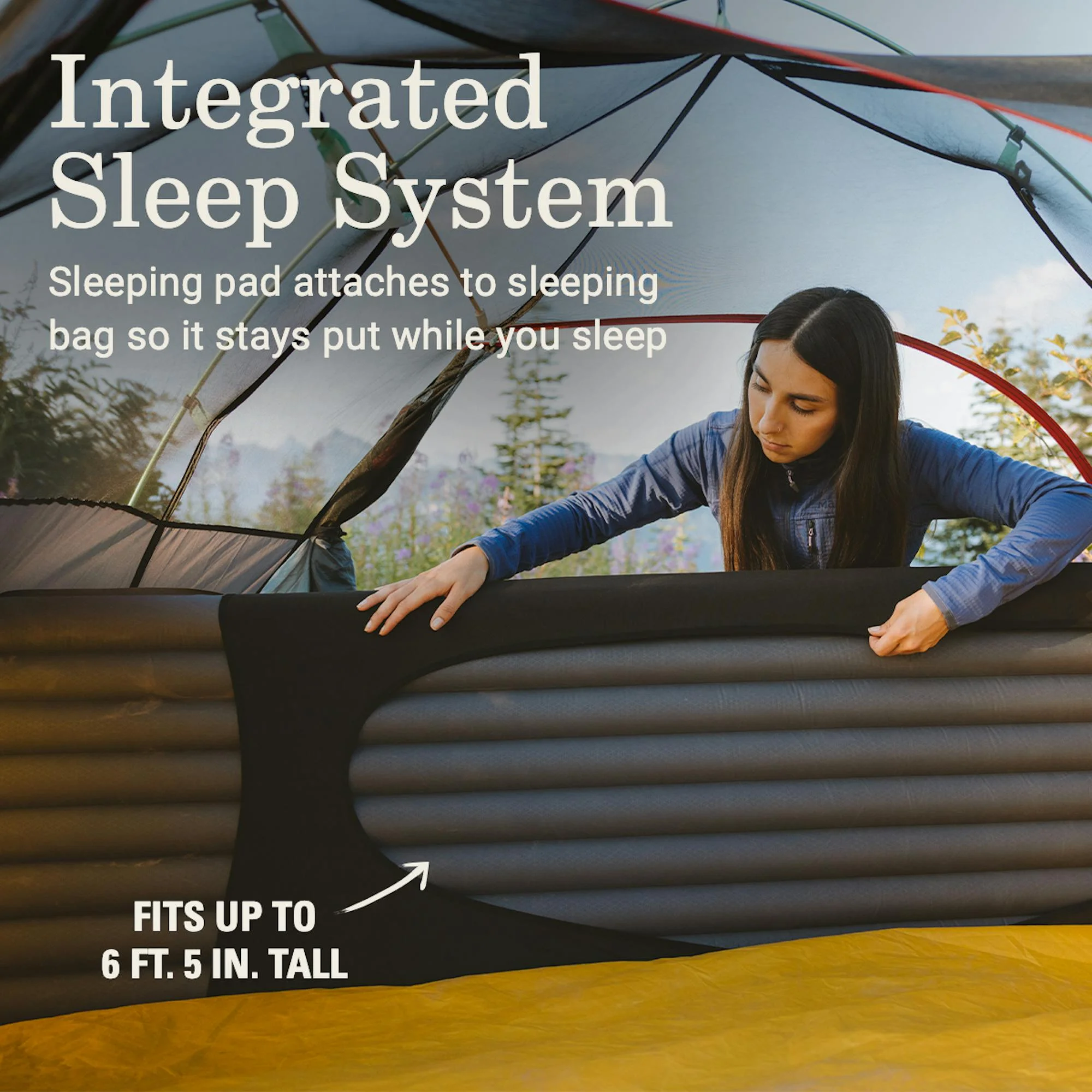 PEAK1™ 0°F Mummy Down Sleeping Bag Long(0 ºF) - Image 9
