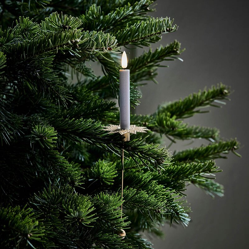 LED juletrelys 10 stk hvit