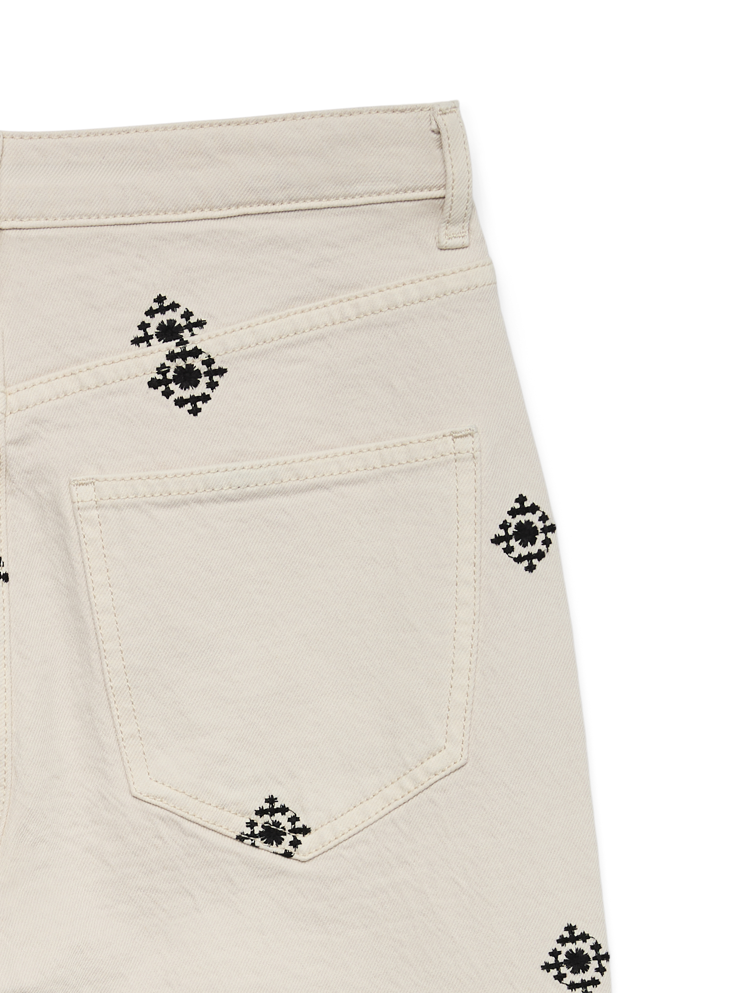 VERO MODA® VMTESSA High rise Wide Fit - Cropped Jeans