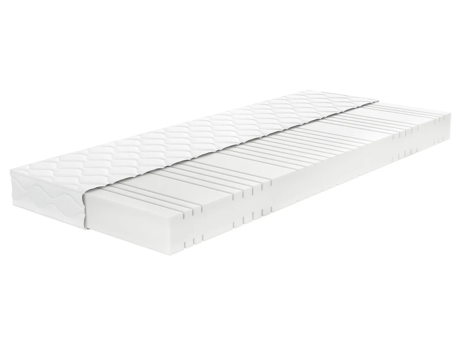 LIVARNO home Matelas en mousse confort 7 zones, H3, 90 x 190 cm