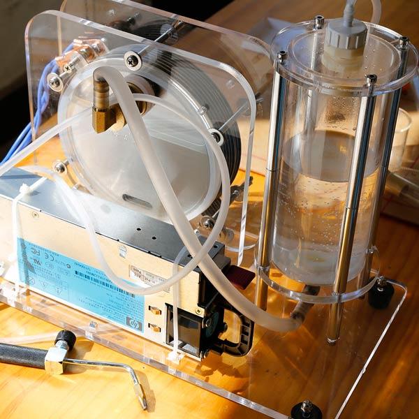 Electrolysis of Water Generator - Oxy Hydrogen Flame Generator Home Science Kit - Engineidy