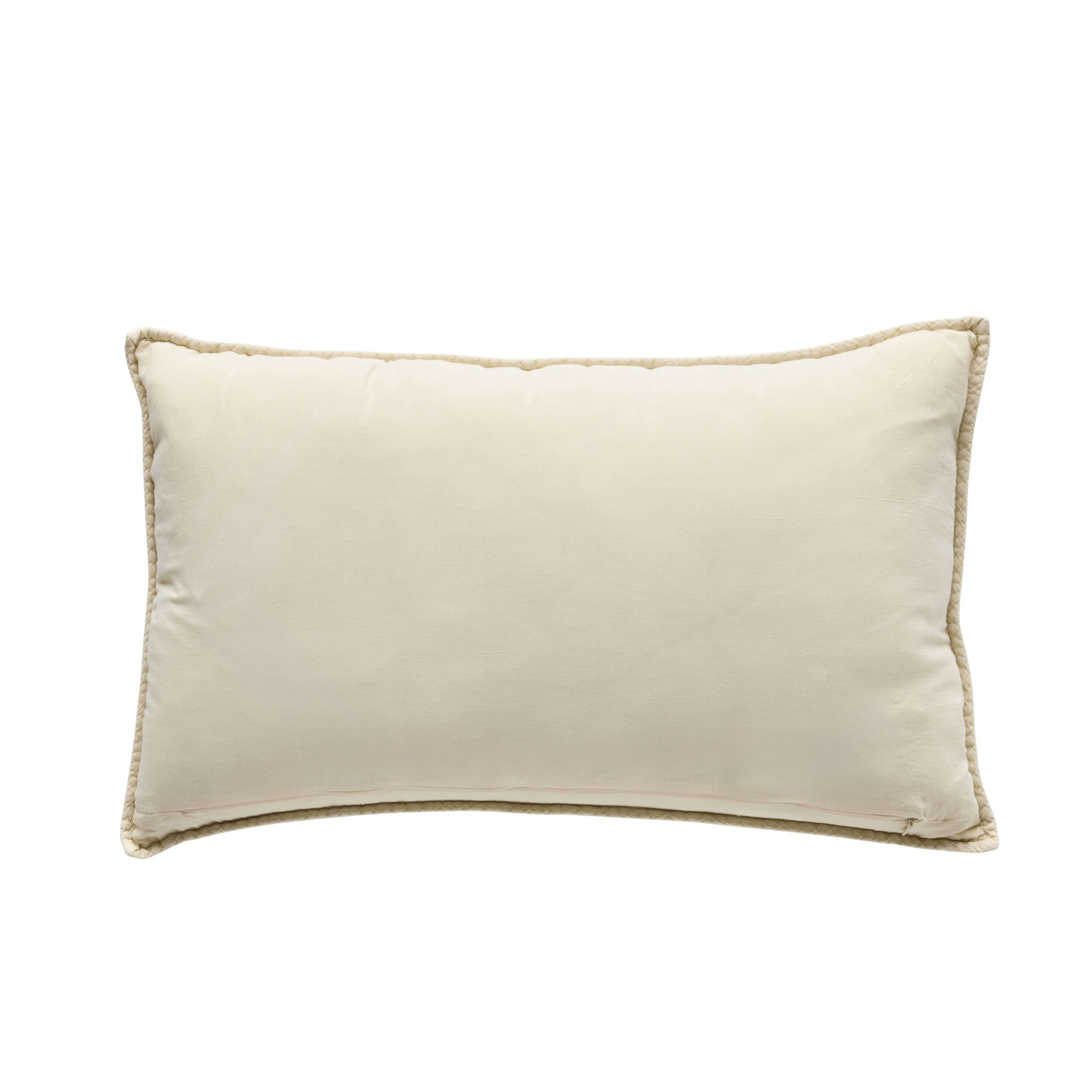 Soho Soft Washed Voile Quilted Cushion Sand 35x55cm