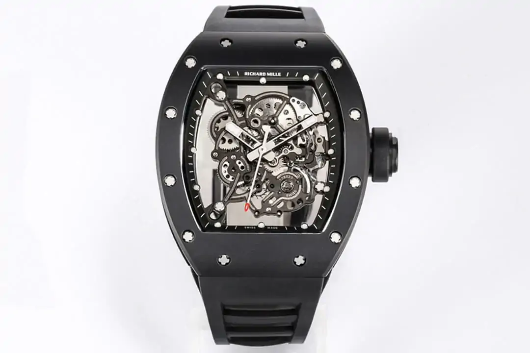 Richard Mille RM-055 BBR Factory V2 Black Strap