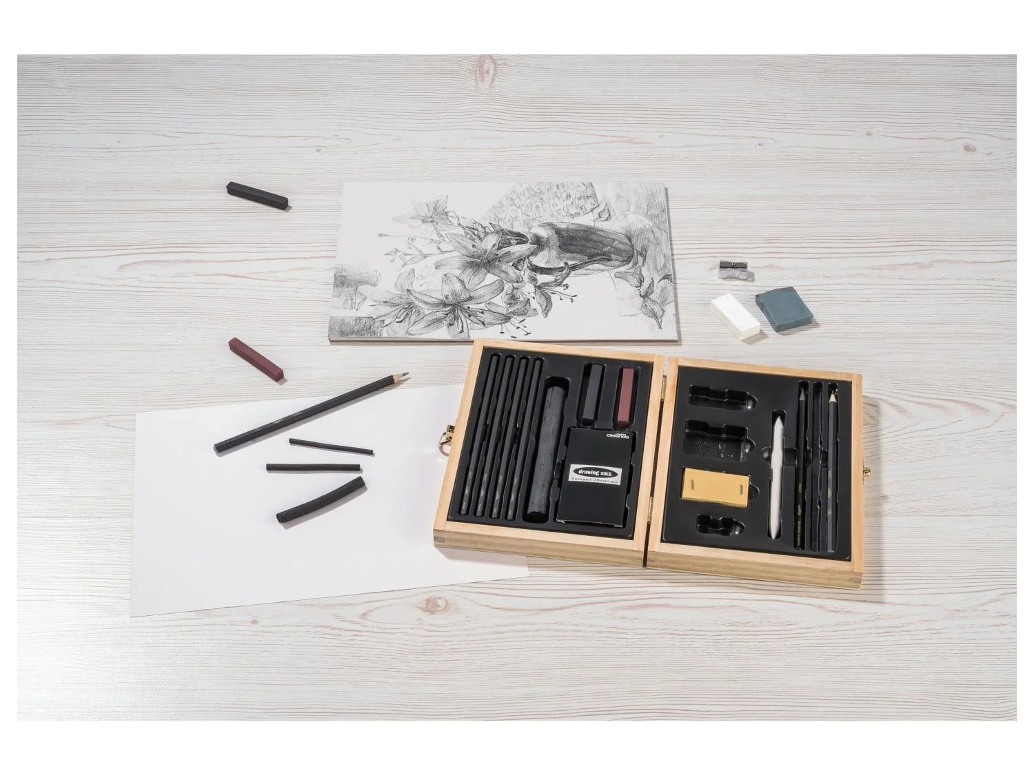 crelando Set d'esquisse et de dessin