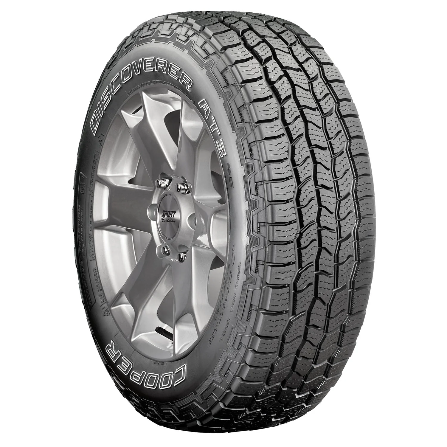 Cooper Discoverer A/T3 4S All-Terrain 275/65R18 116T Light Truck Tire