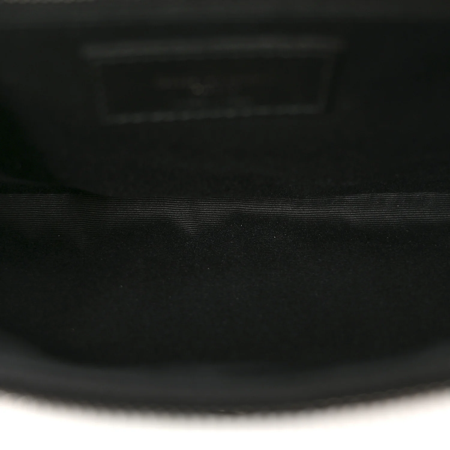 Crinkled Calfskin Matelasse Monogram Niki Body Bag Black