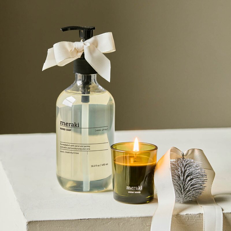 Gavesett med håndsåpe og håndkrem Winter Whisp/Winter Woods 490/60 ml