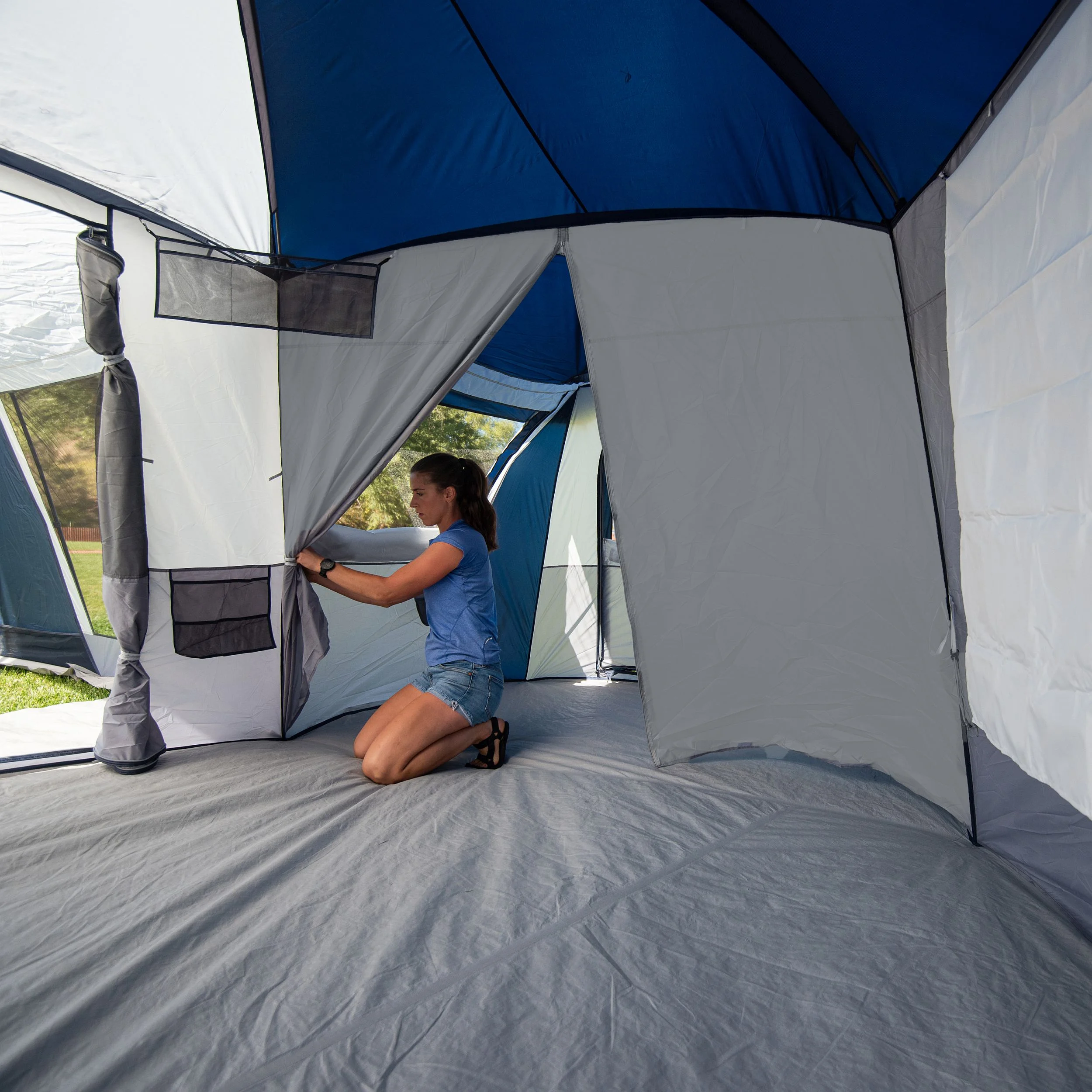 Hazel Creek 20-Person Star Tent, with Screen Room - Image 4