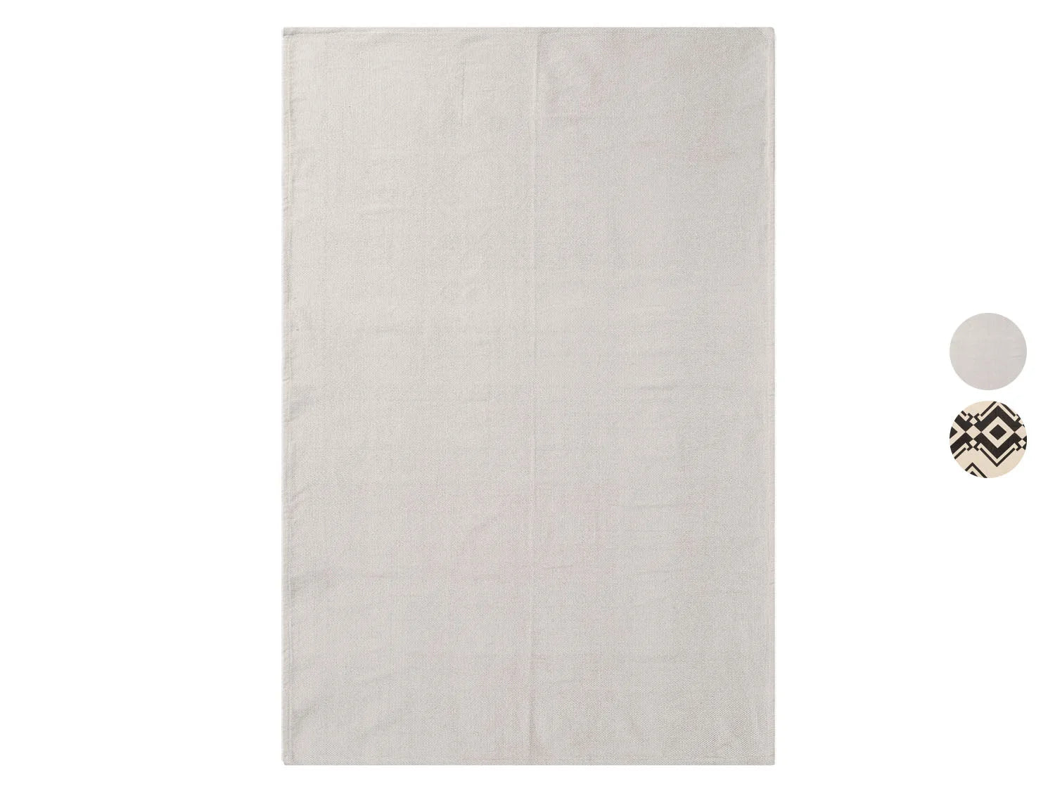 LIVARNO home Tapis en coton, 140 x 200 cm