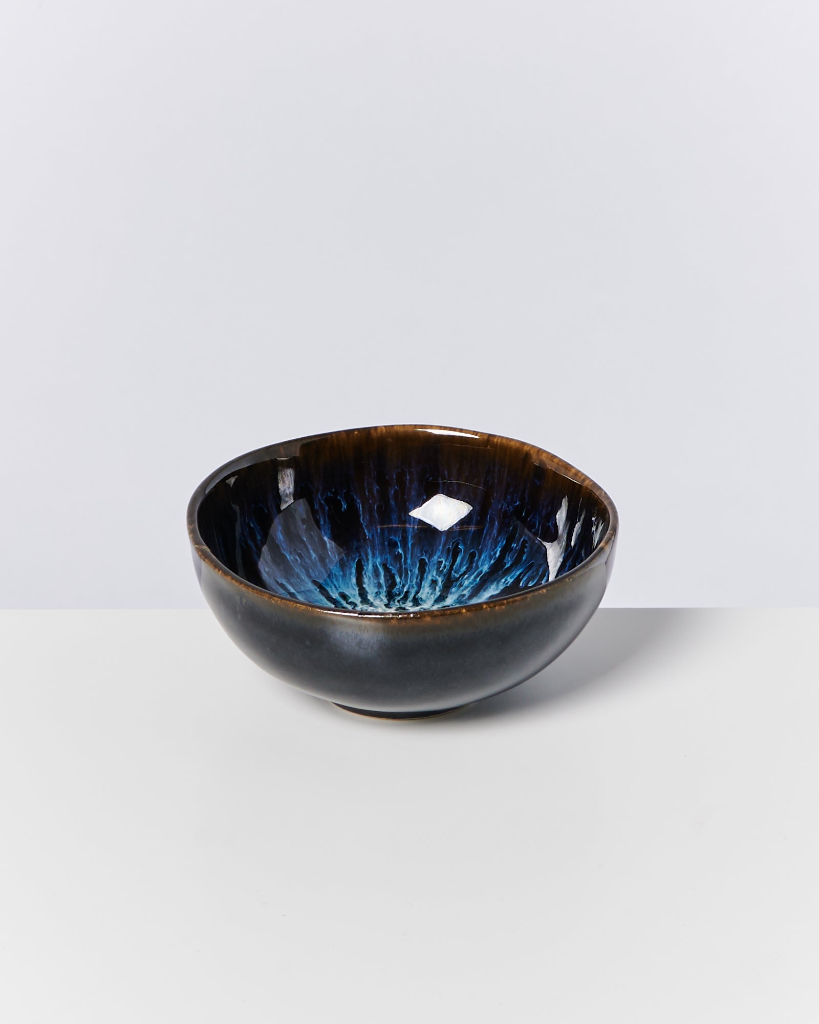 ALCACHOFRA - LARGE SAUCE BOWL BLACK-BLUE