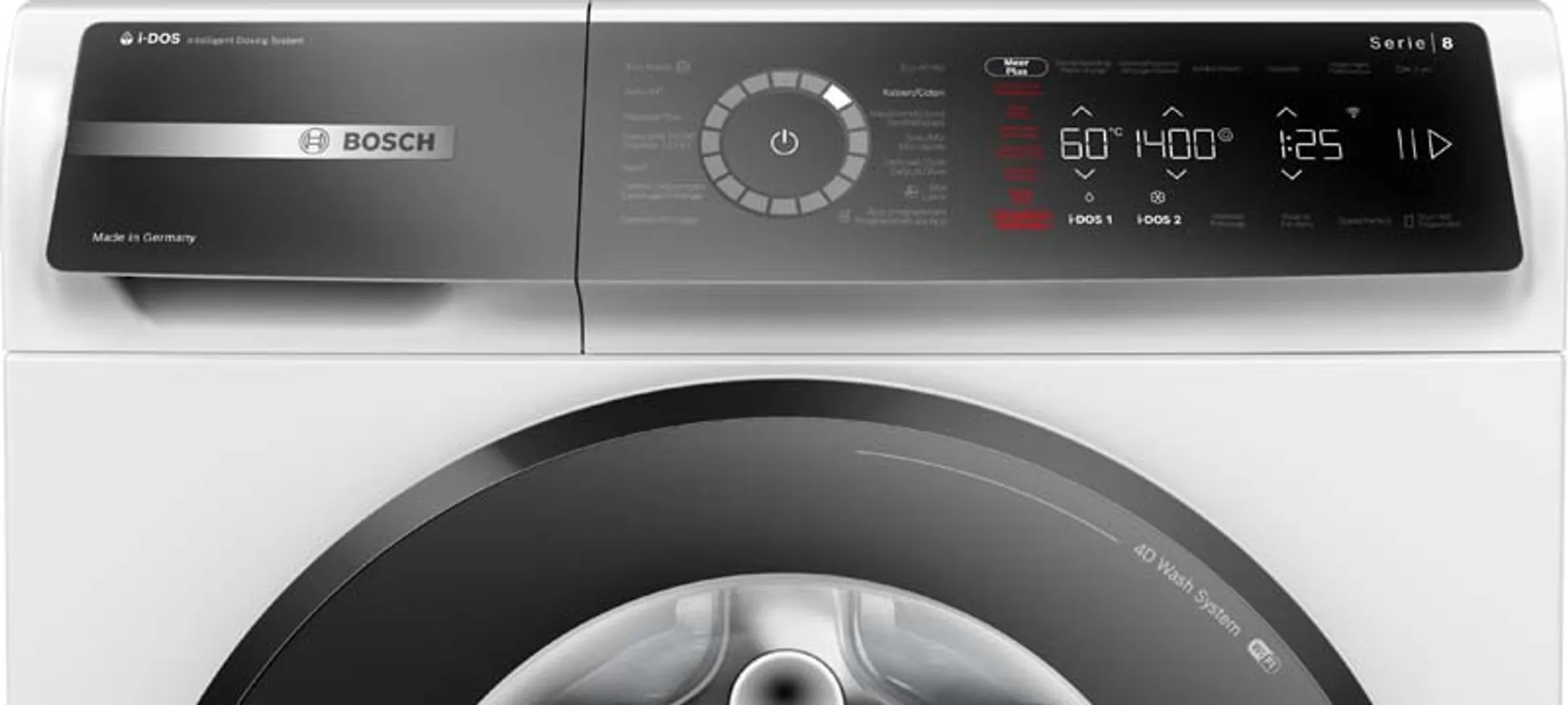 Bosch Wasmachine WGB244AAFG Serie 8 i-DOS  9 kg