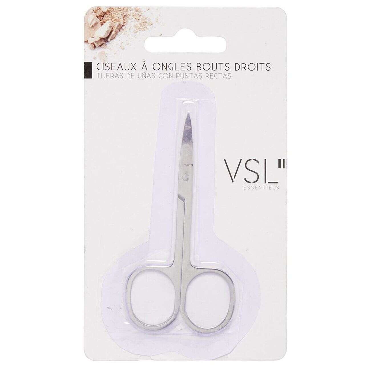 Ciseau à ongles, bout droit