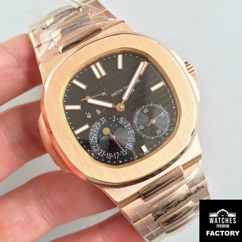 Patek Philippe Nautilus Moonphase 5712R-001 Black Dial