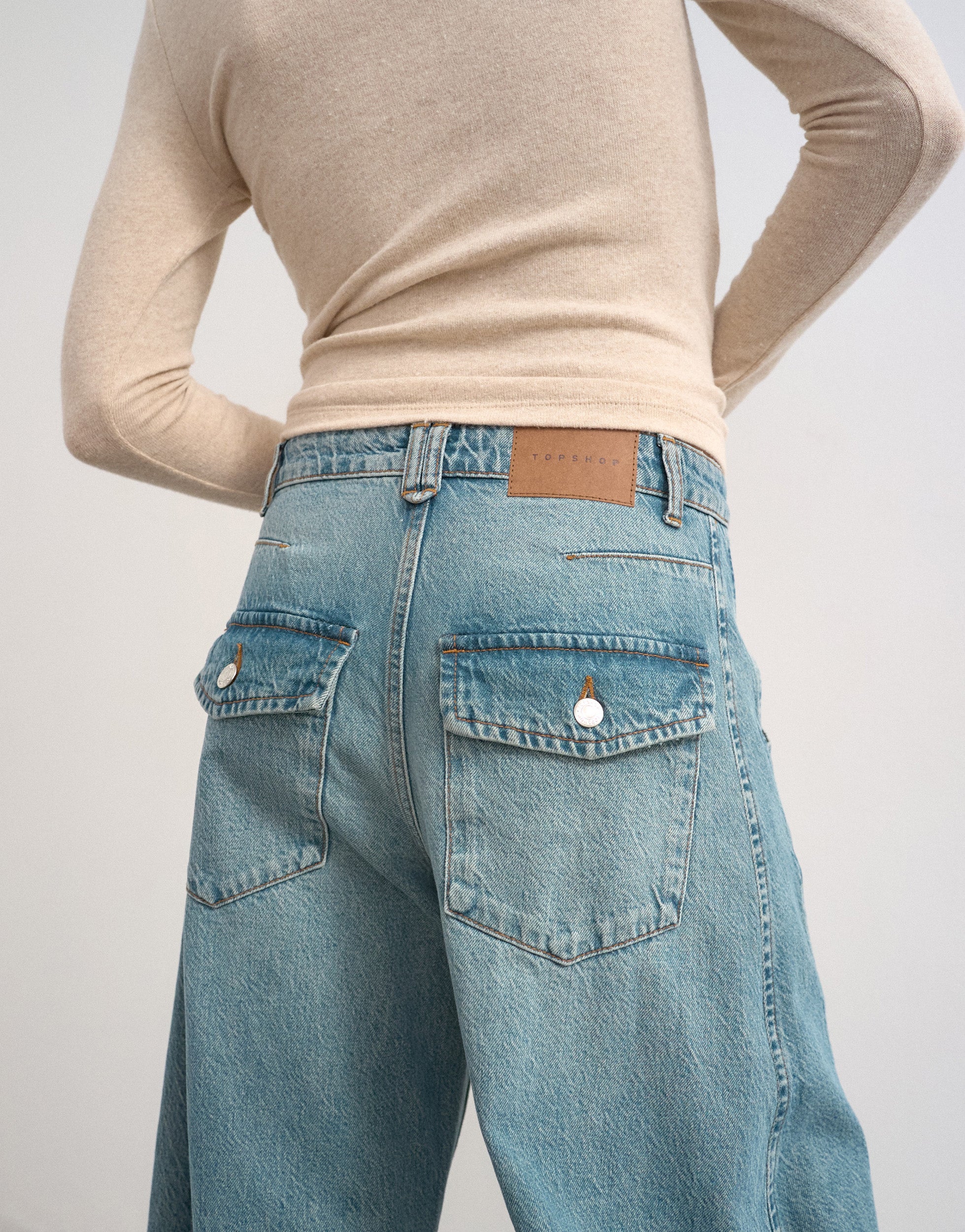 VERO MODA® TSEMMA High rise Barrel Fit Jeans