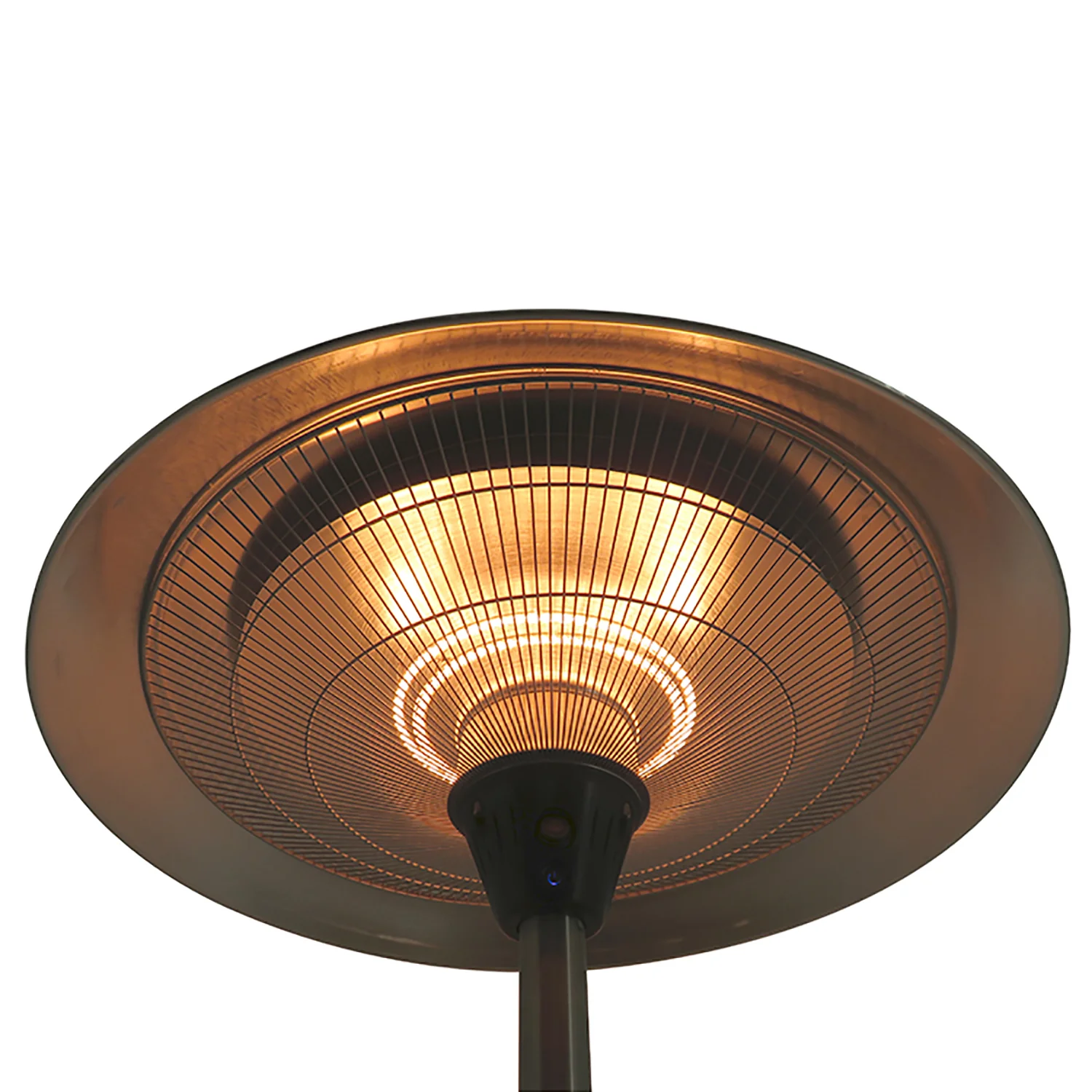 DICTROLUX - Stufa Elettrica da esterno Fungo Riscaldante Nero 3000 Watt