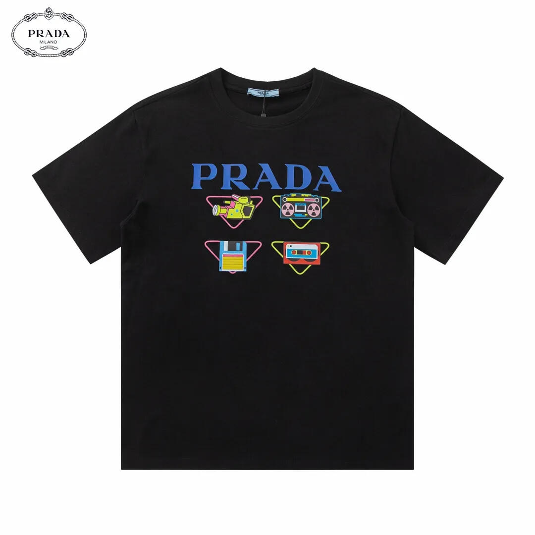 【PRADA 公式旗艦店】プラダ Tシャツご好評に付き再入荷！半袖Tシャツ