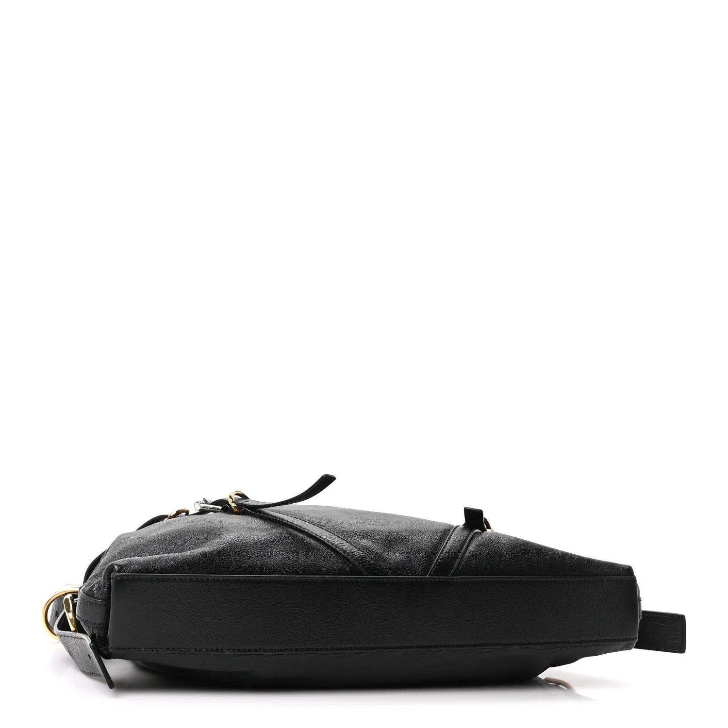 Calfskin Medium Voyou Bag Black