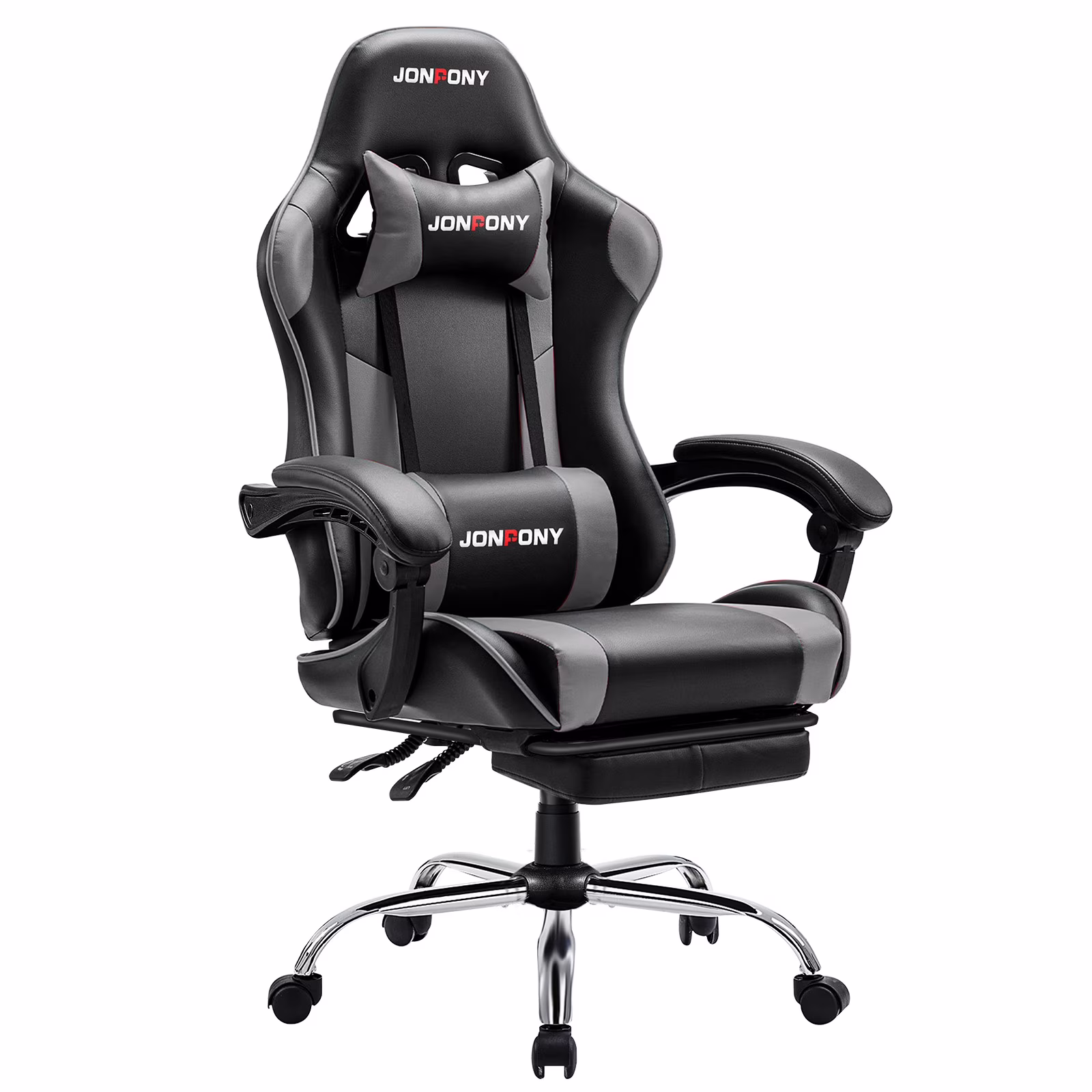 Big and Tall 500LBS Gaming Chair, Ergonomic Design, Gamer Chair PU Leather with Footrest and Lumbar Support, High Back Office Chair Support 8 Hours Long Sitting,Red Computer Chair,Red(Red) - Image 5