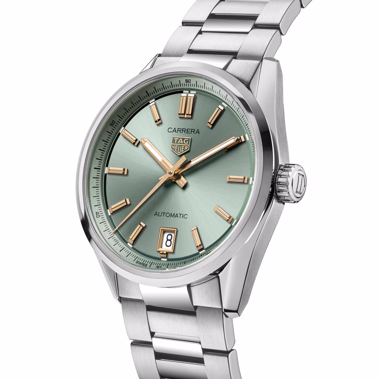 【Super Clone】TAG Heuer Carrera Date 36mm Unisex Watch Green WBN2312.BA0001