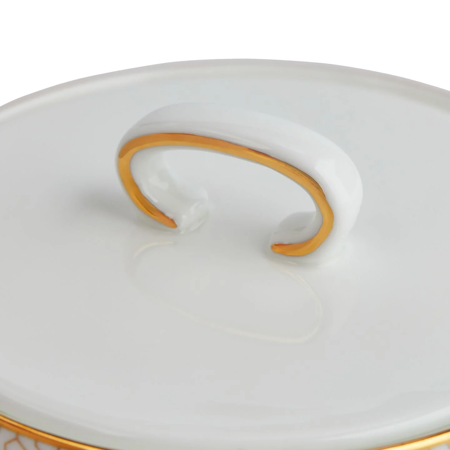 Gio Gold Sugar Box and Milk / Cream Jug