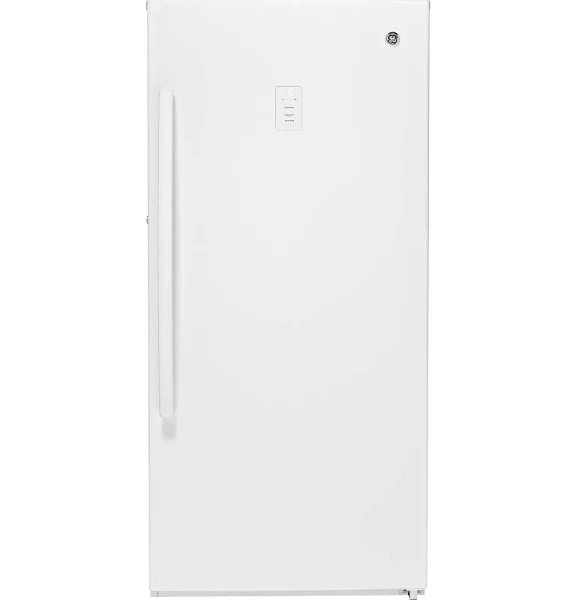 Congélateur vertical blanc sans givre de 14,1 pi³