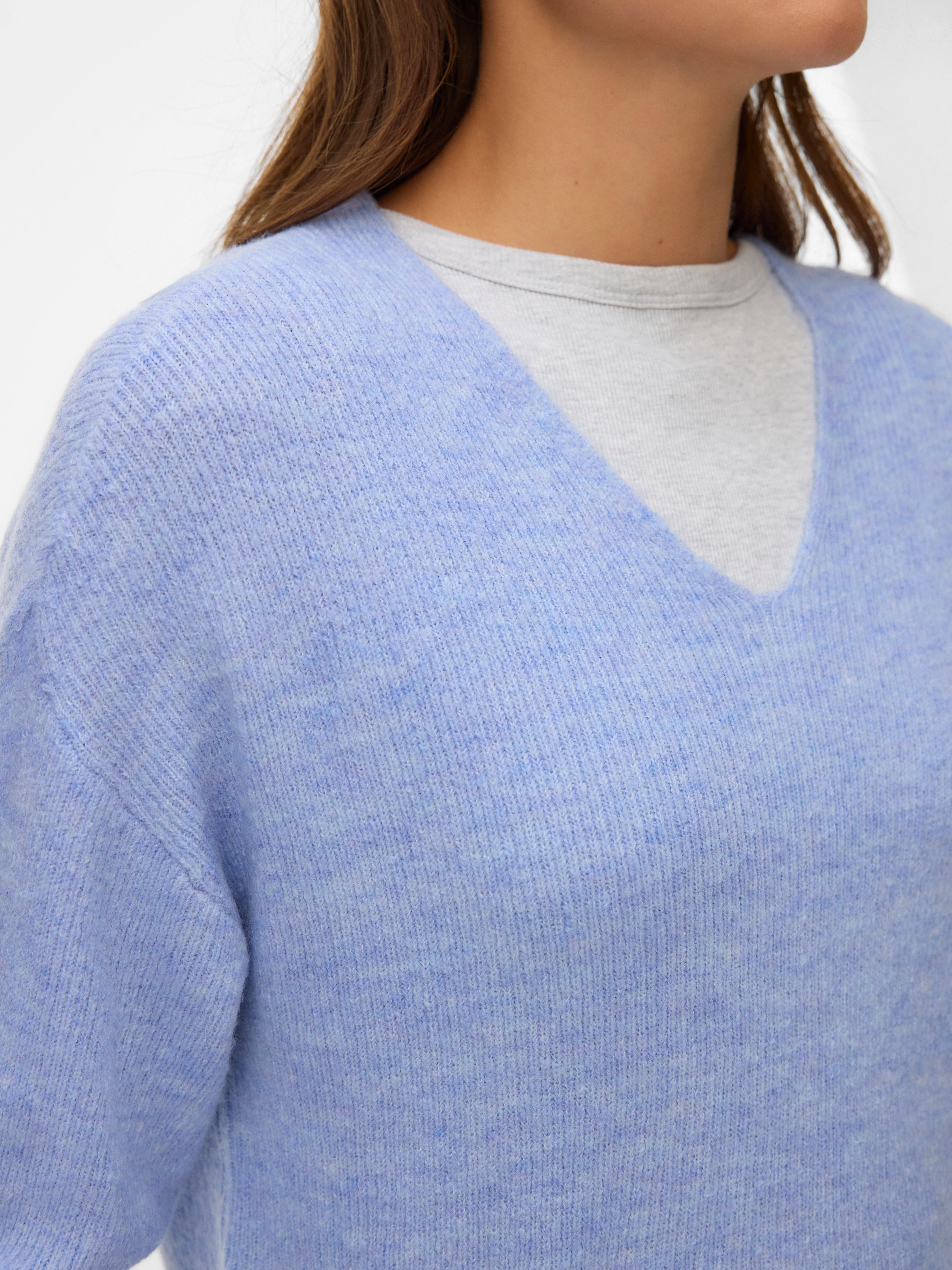 VERO MODA® VMCREWLEFILE Knitted pullover