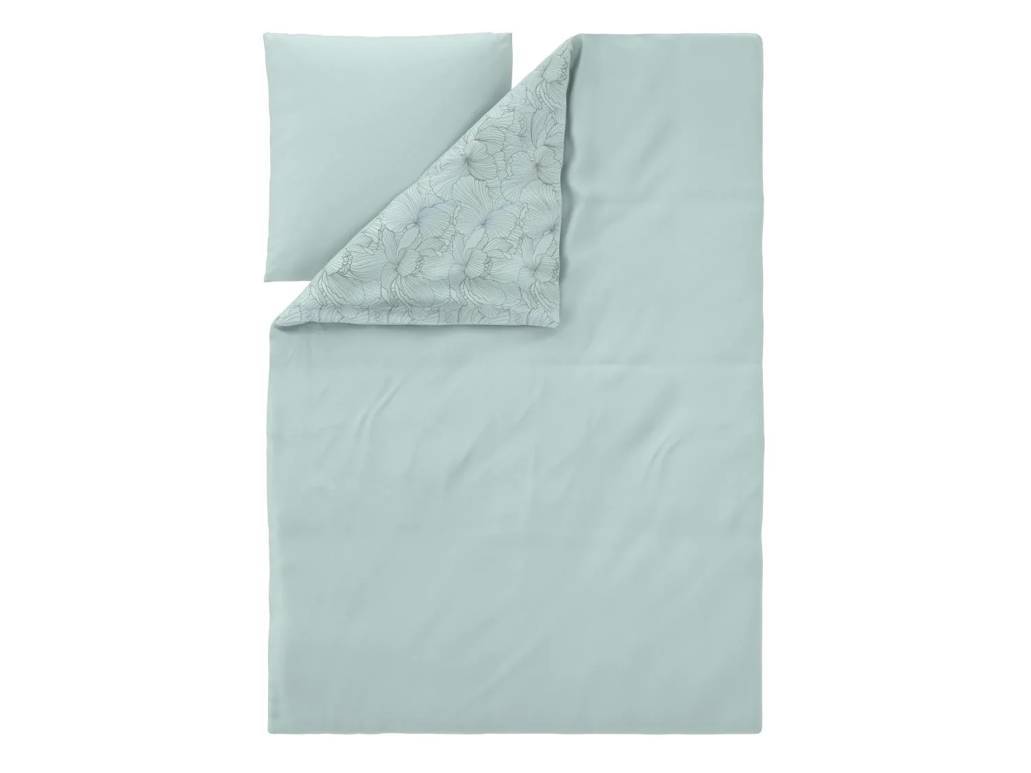 LIVARNO Parure de lit en satin de microfibre, 140 x 200 cm