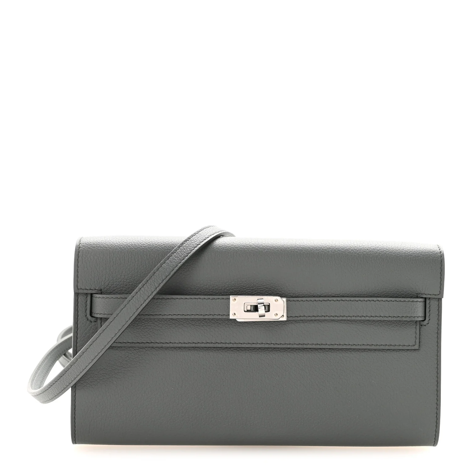 Evercolor Kelly Wallet To Go Vert Amande