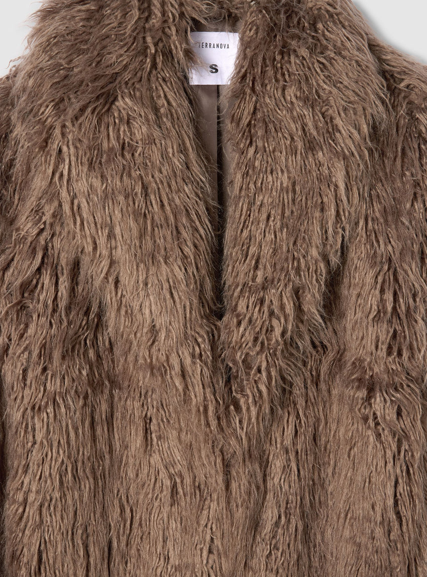 Terranova Cappotto in similpelliccia