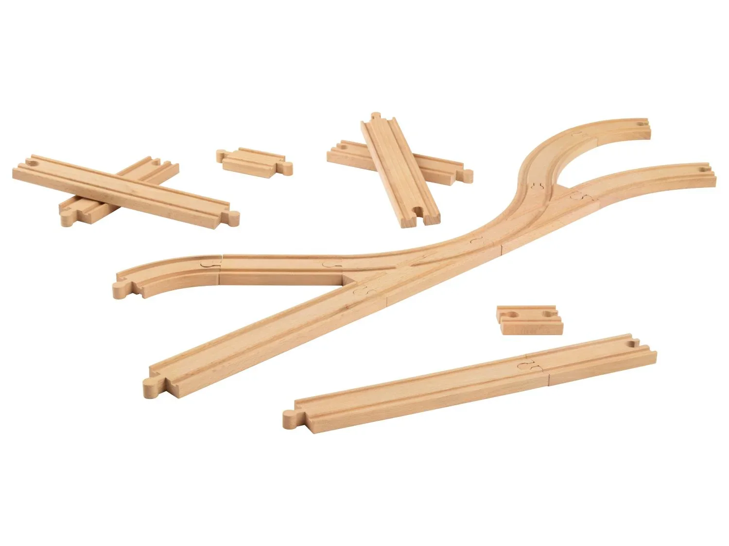 lupilu Set de rails ou Set d'aiguillages