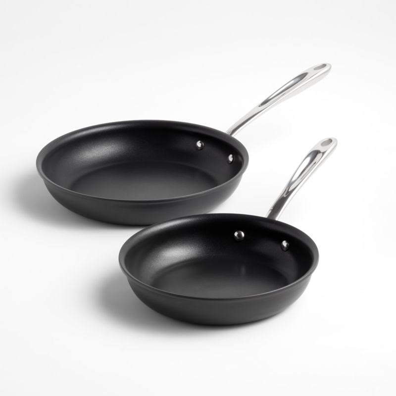 All-Clad HA1 Curated Hard-Anodized Non-Stick Frying Pans, Set of 2