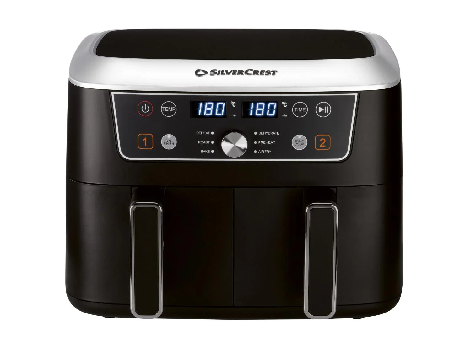 SILVERCREST Friteuse  air chaud double SHFDD 2600 B2
